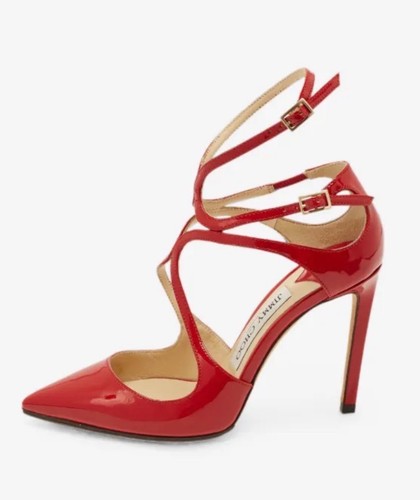 Jimmy choo lancer - red, patent