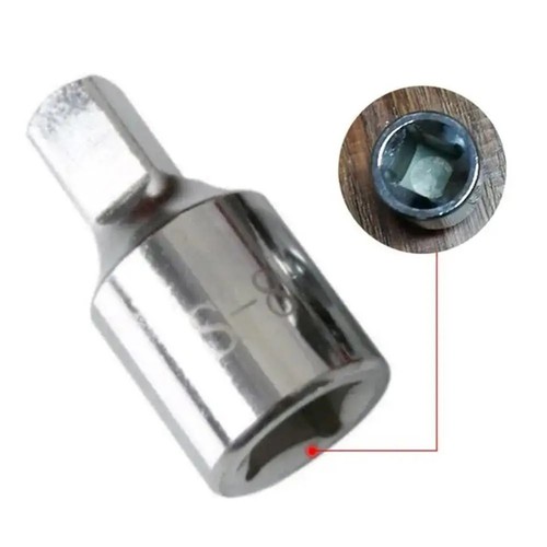 8mm square oil sump - square, drain