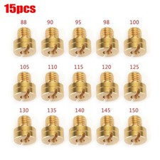 15x Main Jets M5x0.75mm For Carburetor VM22 VM24 VM26 VM30 125-250cc Engine Bike