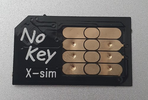 Key sim programmable - no,