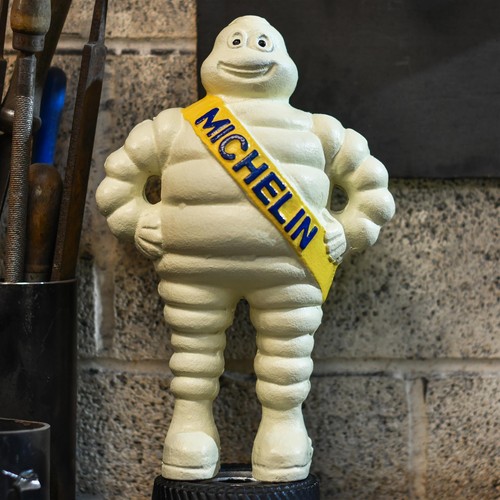 Hand painted michelin man - hand, man'
