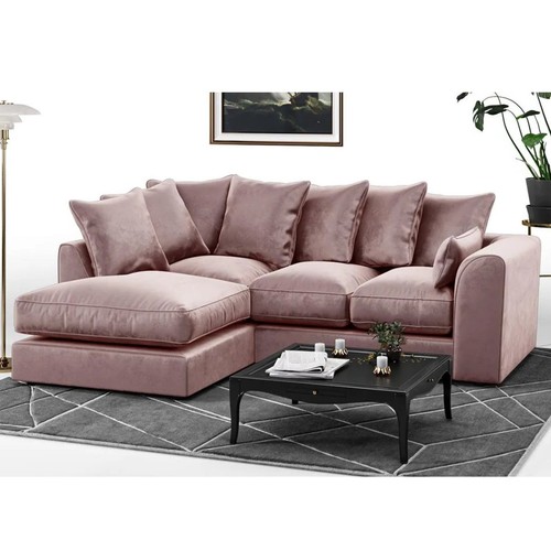 Plush velvet shaped - plush, l-shaped