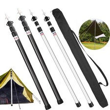 2x 230cm Tent Poles Telescopic