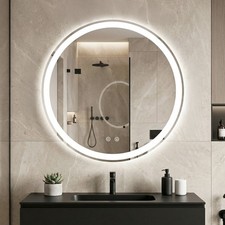 Round LED Bathroom Mirror Wall