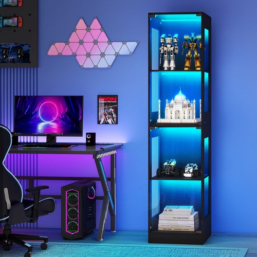 Tall display cabinet - cabinet, color
