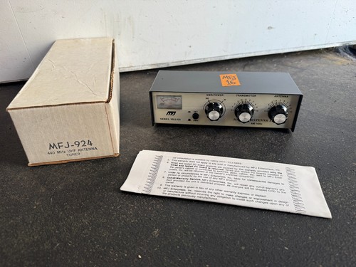 Mfj 924 antenna tuner 440 - antenna,