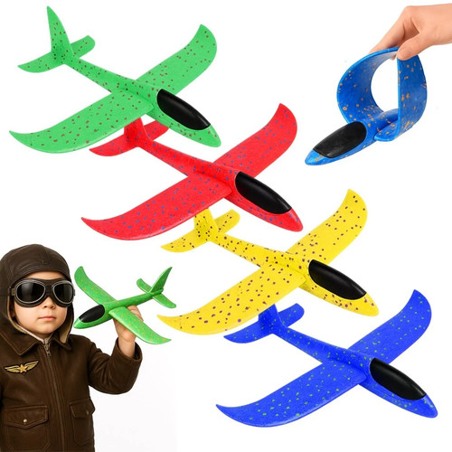 2pcs kids glider - planes, 48cm