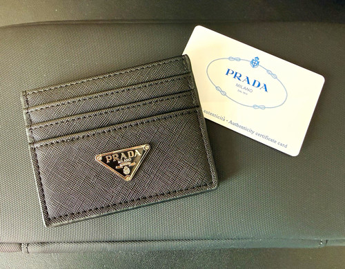 Prada milano black saffiano - prada,