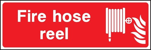 Fire hose reel sign - ,