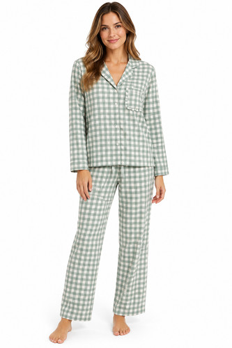 Ladies 100 cotton check - ladies,