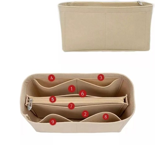Travel organiser handbag felt - organiser,