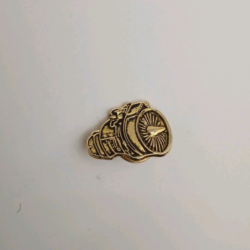Pin badge jet - jet, engine