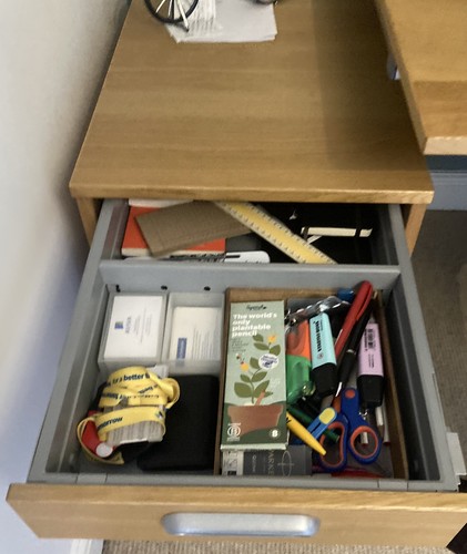 Ikea oak galant under desk - ikea,
