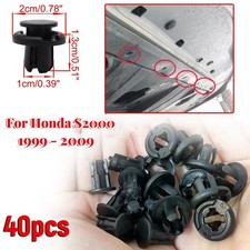 40x For Honda S2000 Bumper Grille Engine Under Tray Grill Trim Panel Clips 99-09