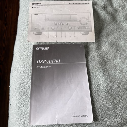 Yamaha dsp ax761 sound - ax761,