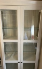 2 IKEA Liatorp Display Cabinets