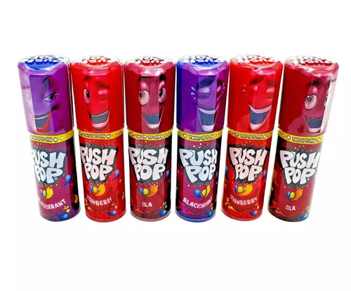 Bazooka push pop lollipops - bazooka,