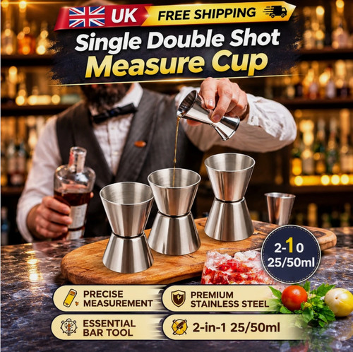 Measure cup 25ml 50ml - 25ml/50ml, jigger