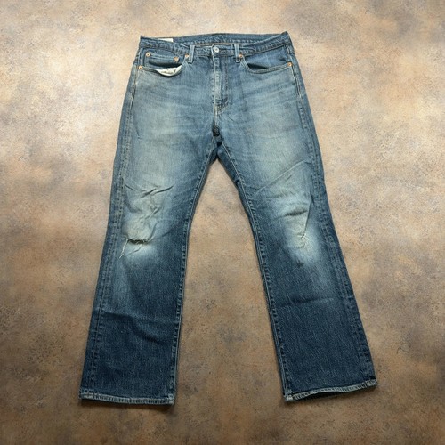 Levi 527 jeans blue mens - blue,