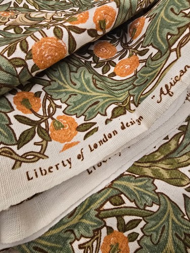 Liberty vintage linen curtain - liberty,