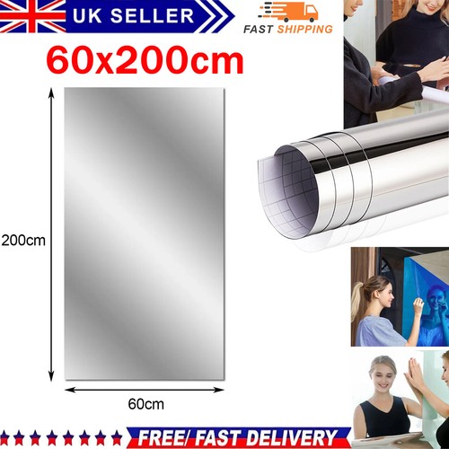 Large mirror wall sticker - large,