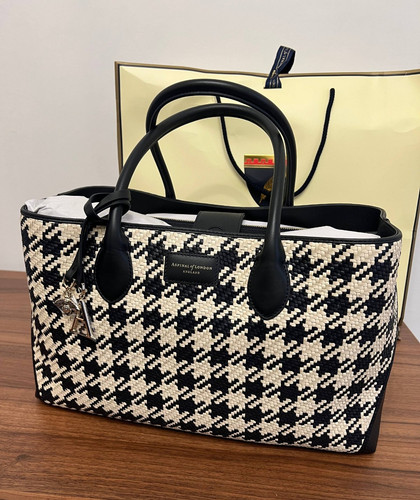 Aspinal london houndstooth - of, london/houndstooth