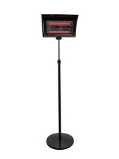 Florina Patio Heater Electric Free Standing Warmer Garden Outdoor Heater 2000 W