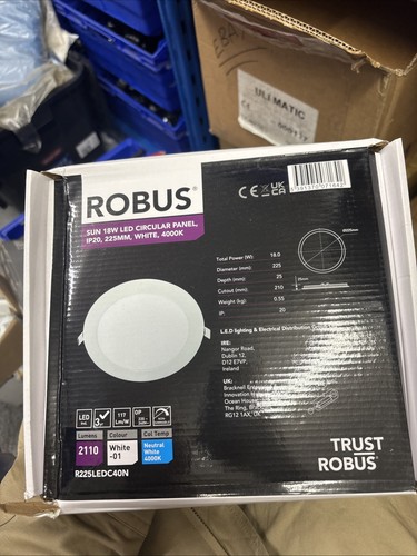 Robus sun 18w led circular - robus,
