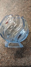 Vintage Bagley Blue Glass