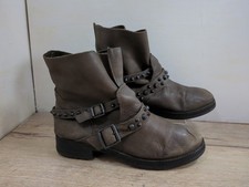 Ash Ankle Biker Studded Boots-