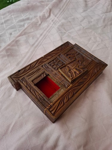 Vintage sri lanka puzzle box - puzzle,