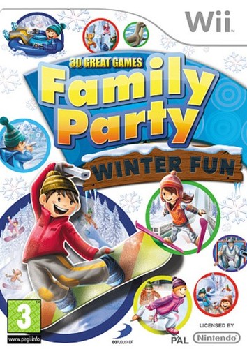 Family party winter fun - party:,