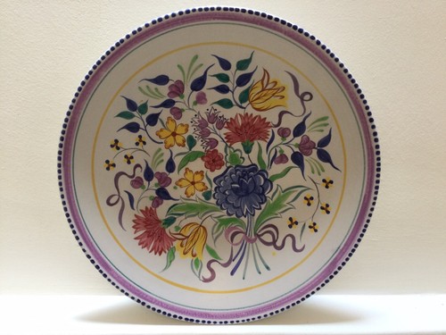 Poole pottery charger hand - pottery,