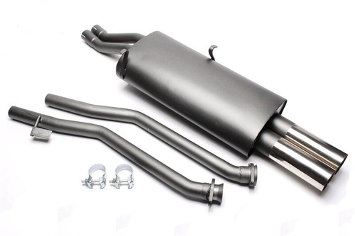 Sport exhaust 2x76 round - 2x76,