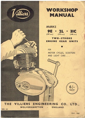 Villiers 197cc mk9e 173cc - mk9e,
