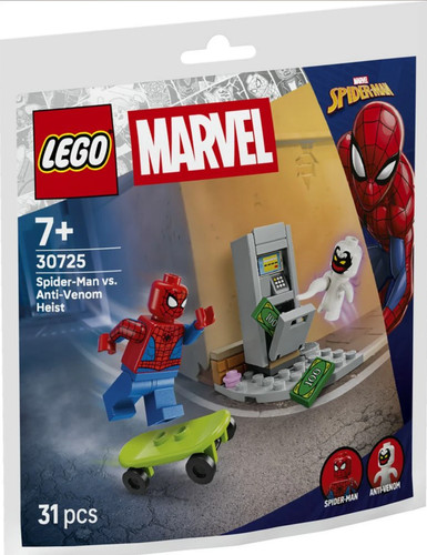 Lego spider man anti venom - spider-man, vs.