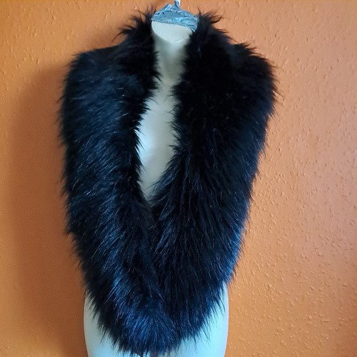 Fake fur collar stole - fake, collar/stole