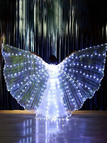 Led light angel wings glow - angel,
