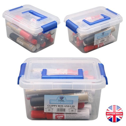 New pack clear plastic - new, 5