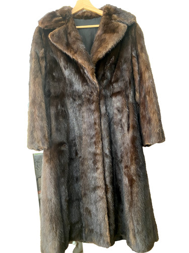 Genuine vintage mink coat-Deep