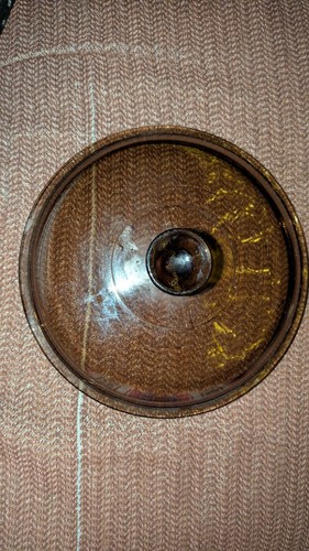 Excellent lid amber glass - excellent,