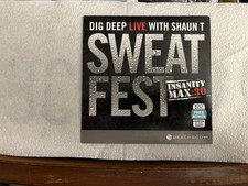 Dig Deep Live With Shaun T / Insanity Max: 30 Sweat Fest / SINGLE DVD!