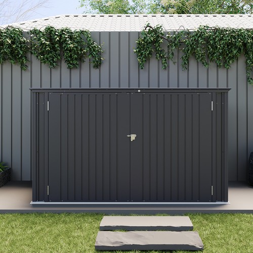 Triple double wheelie bin - wheelie,