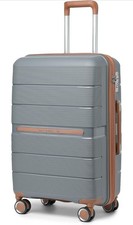 British Traveller Small Cabin Suitcase Hard Shell Carry On Hand Luggage Suitcase