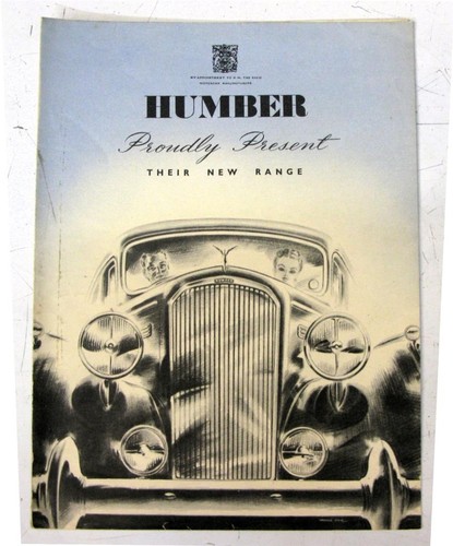 Humber range car - car, sales
