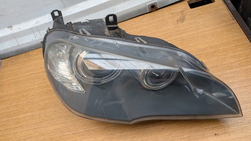 Bmw e70 headlight - headlight, o/s