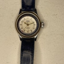 Oris Date Pointer Big Crown Unisex Vintage Automatic Watch 32mm