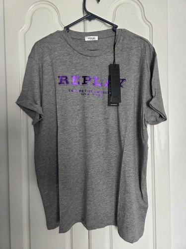 Replay grey with purple - grey,