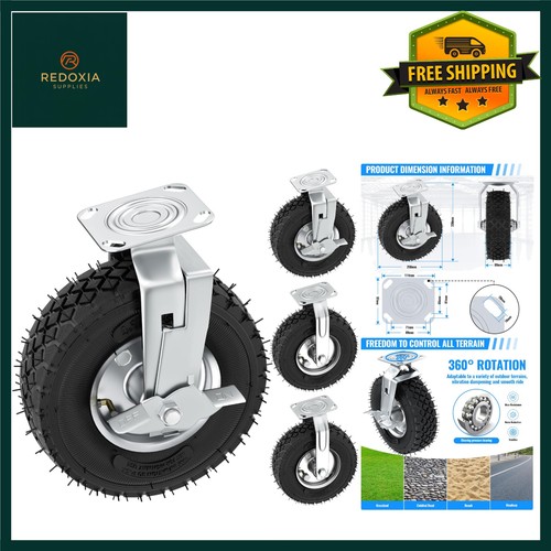 Heavy duty pneumatic - heavy, 10"