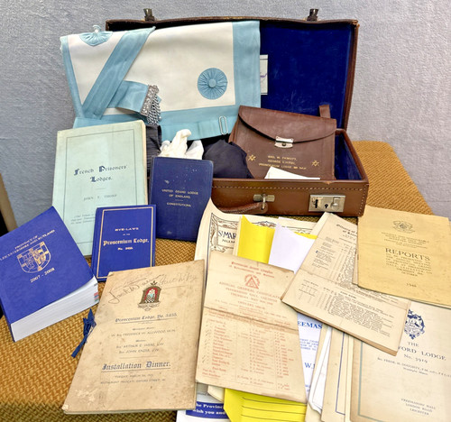 Vintage masonic regalia lot - vintage,